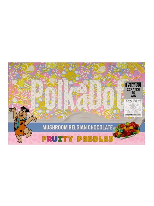 Fruity Pebbles PolkaDot Chocolate Bar