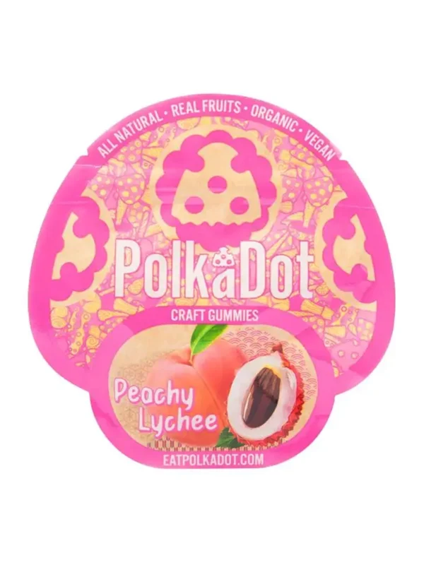 Peachy Lychee Polkadot Craft Gummies 4G