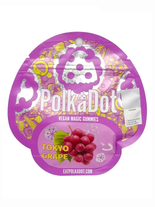 Tokyo Grape Polkadot Vegan Magic Gummies